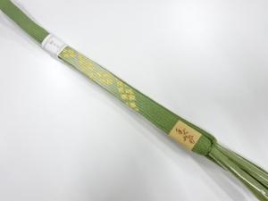未使用品　正絹　高麗　手組帯締め